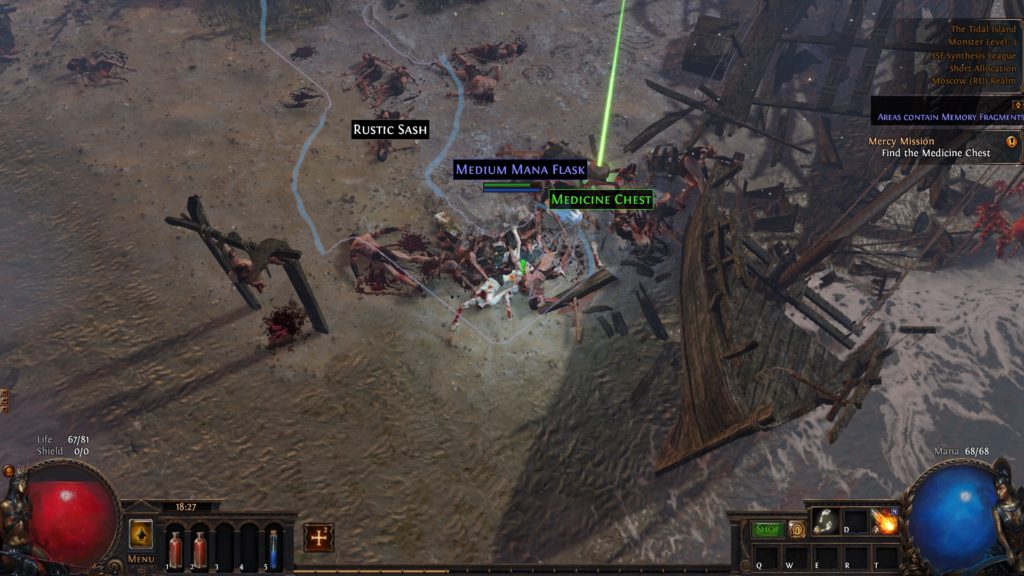 path of exile tips and tricks medicine chest