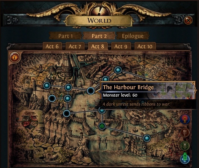 The Harbour Bridge PoE Start Collecting Chaos Recipe