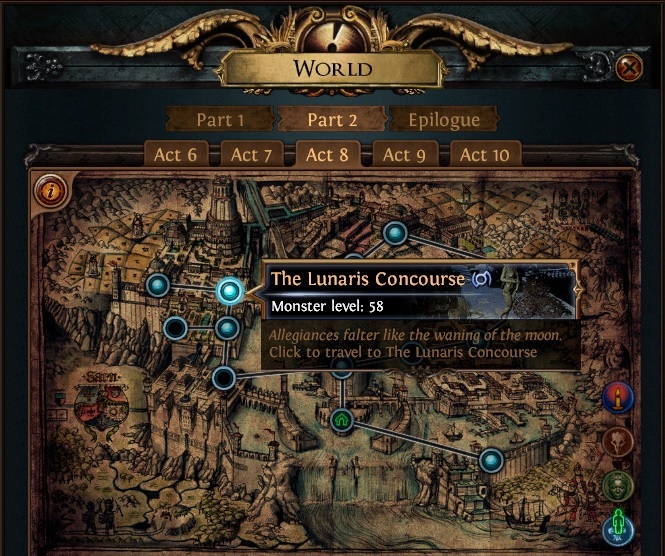 The Lunaris Concourse PoE Start Collecting Chaos Recipe