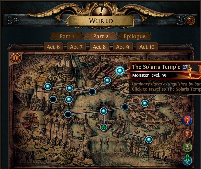 The Solaris Temple PoE Start Collecting Chaos Recipe