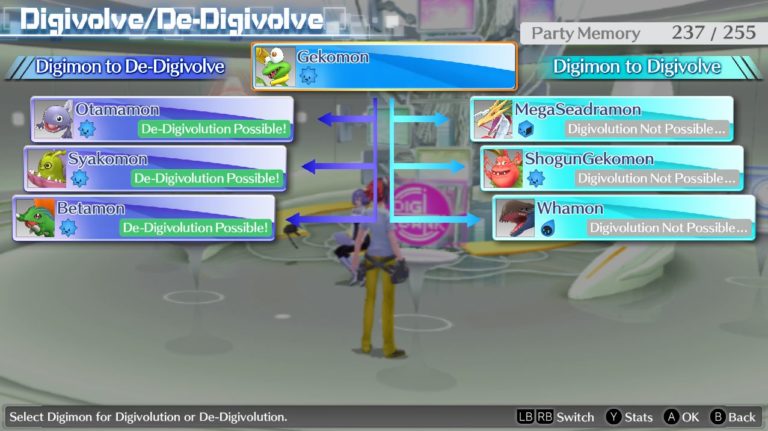 Digimon Story Cyber Sleuth Complete Edition Review Digivolution Chart