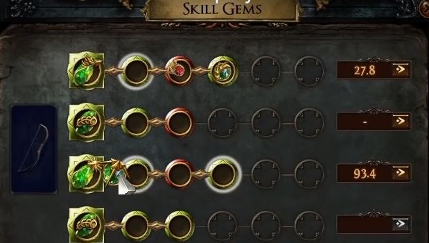 PoE 2 skill gem system 2